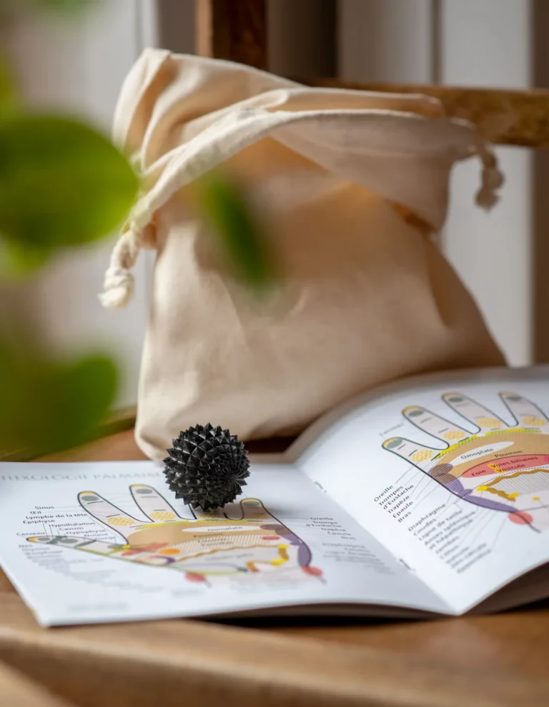Boule de massage et livret
